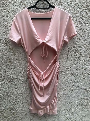 Allurite Robe à volants avec nœud L