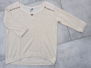 Pull manches 3/4 Stradivarius taille M