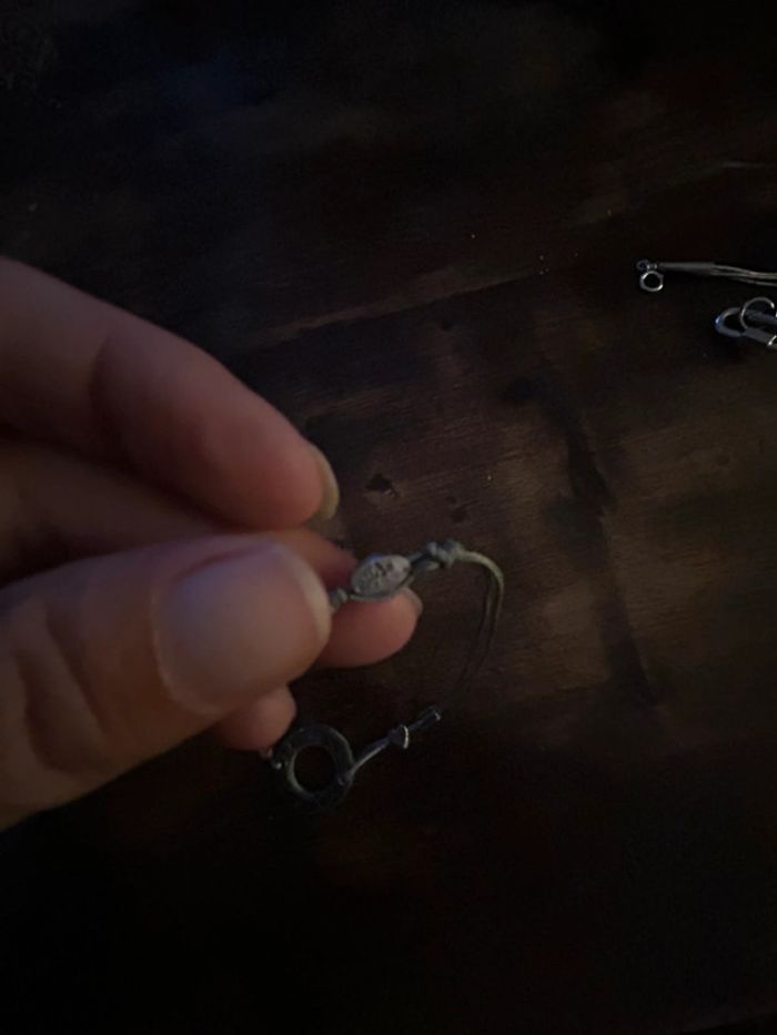 Bracelet gas cordon nacre - photo numéro 2