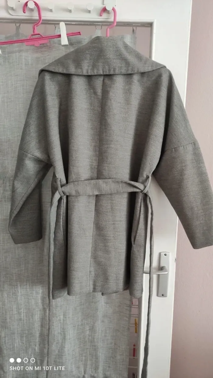 Manteau gris noisy may - photo numéro 2
