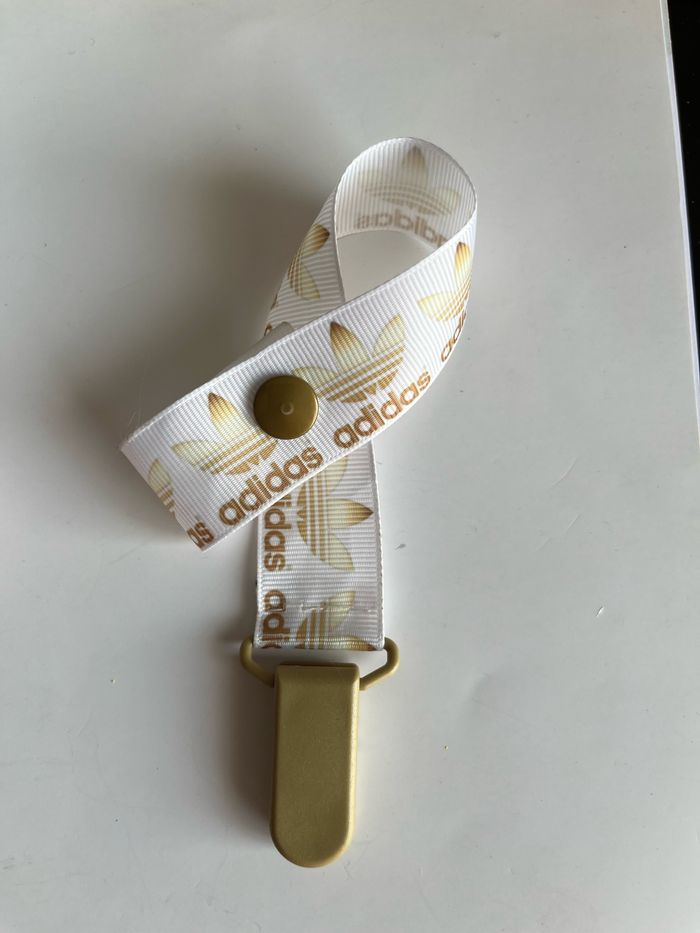 Attache tétine tissus neuf - photo numéro 2