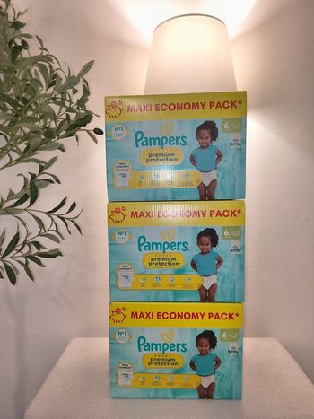 Couches Pampers Premium protection Taille 6