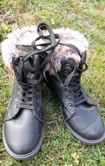 Bottines fourrées