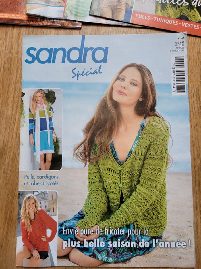 Lot de 9 magazines de tricot femme - photo numéro 6