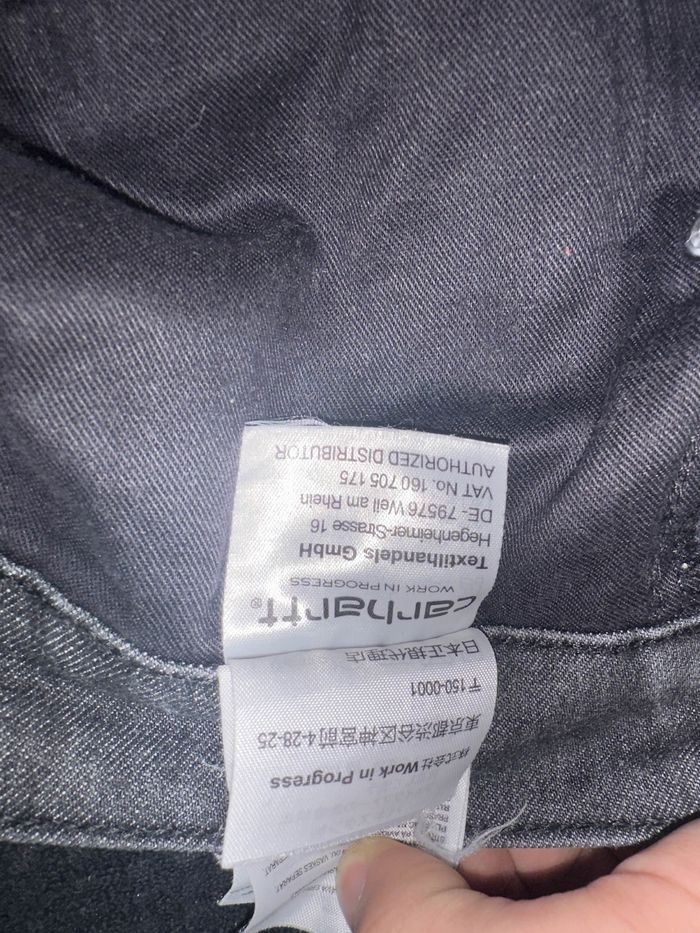 Jean Carhartt Noir Taille 31*34 - photo numéro 4