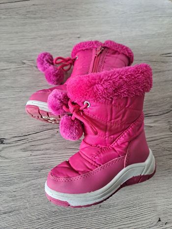 Boots neige fille 22