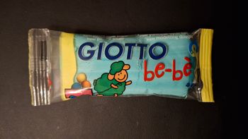 Pâte à modeler bébé bleue