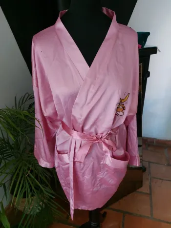 Peignoir en satin