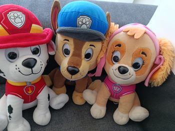 3 Peluche Pat patrouille 