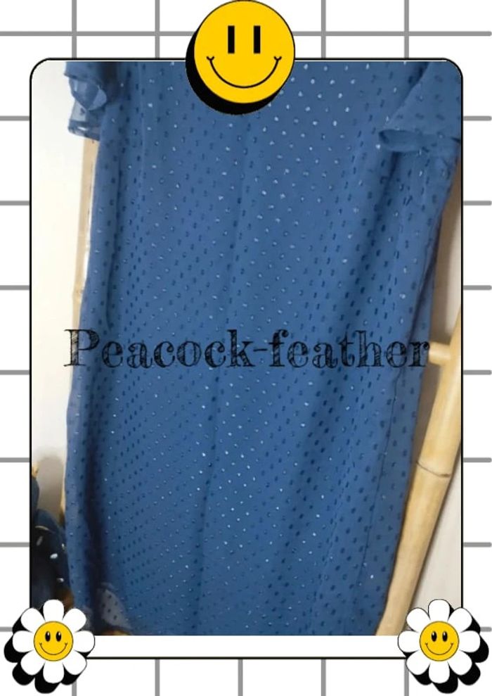Robe bleue Kiabi 40 - photo numéro 5