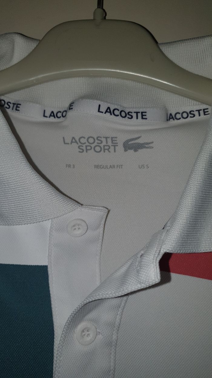 Tee-shirt Lacoste Sport taille S - photo numéro 2