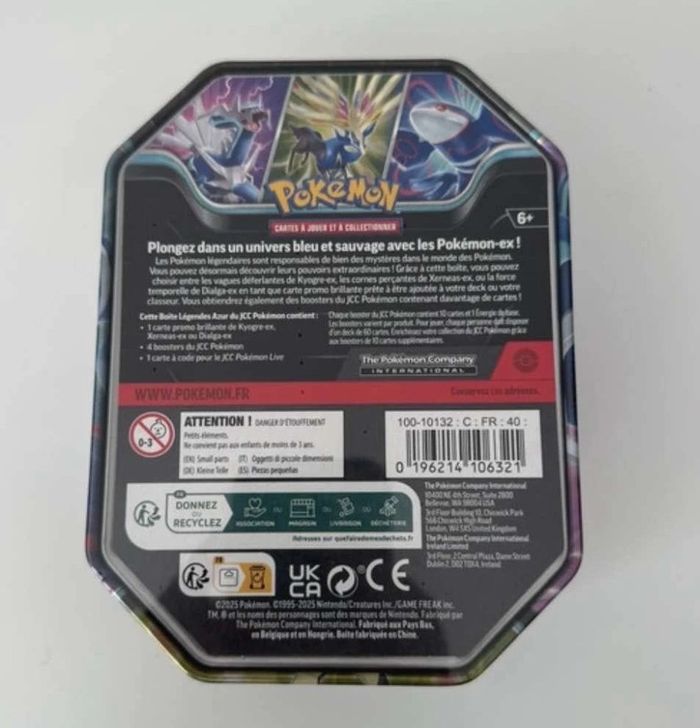 Pokebox kyogre scellé - photo numéro 2