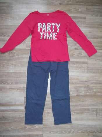 Pyjama (1) "Party Time" Tex 7/8 ans