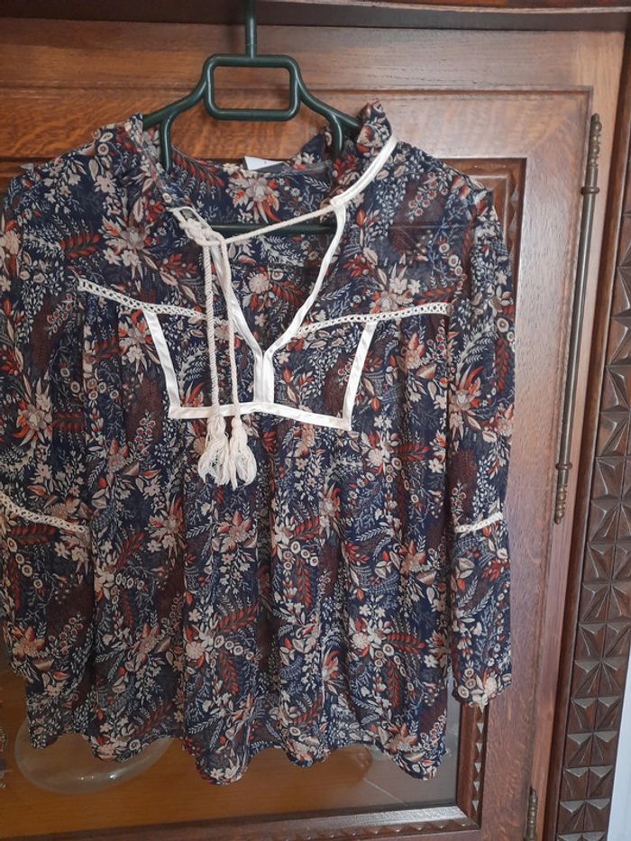 Chemise multicolore