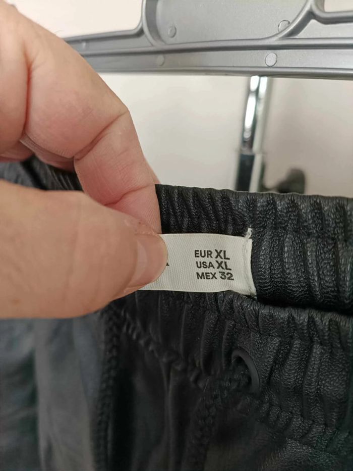 jegging simili cuir neuf TXL - photo numéro 4