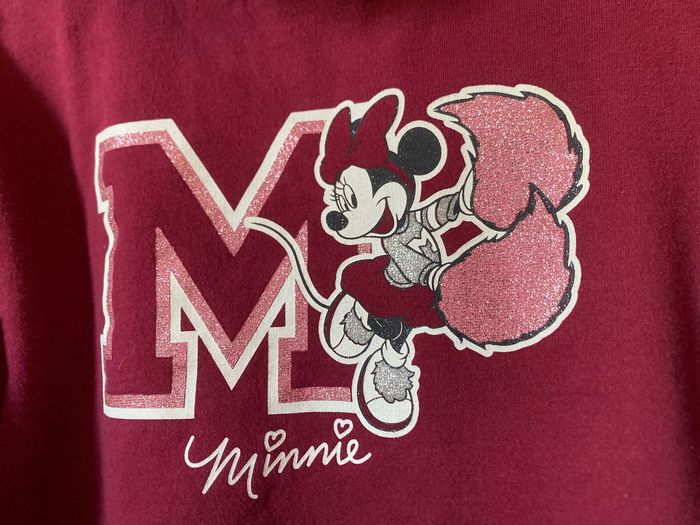 Gilet bordeaux Minnie 10 ans Disney - photo numéro 4