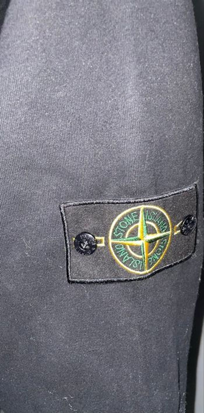 Pull Stone Island noir – Taille L - photo numéro 4