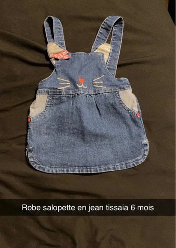 Robe en jean 6 mois