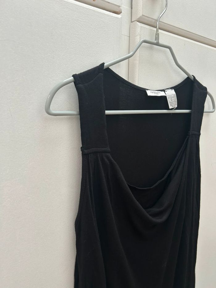 Robe noir à bretelles été - en viscose la redoute création - 34/36 - photo numéro 3