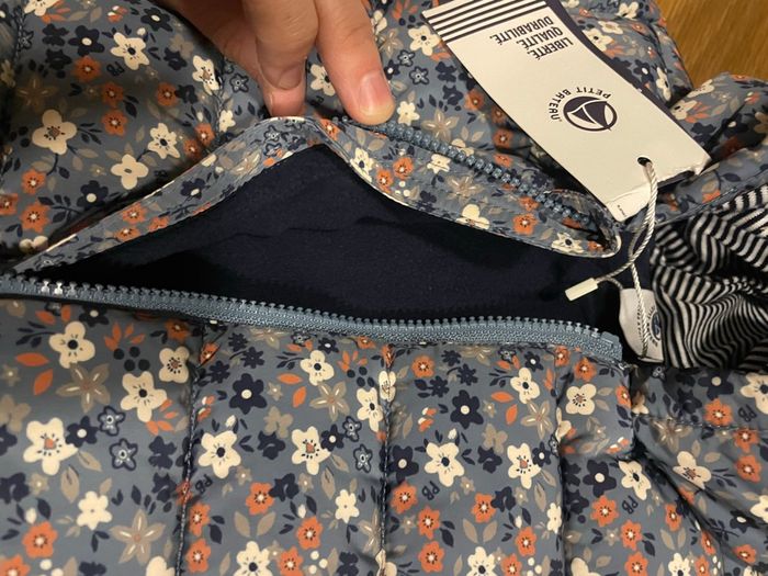 Doudoune petit bateau - 6 mois - nouvelle collection - photo numéro 6