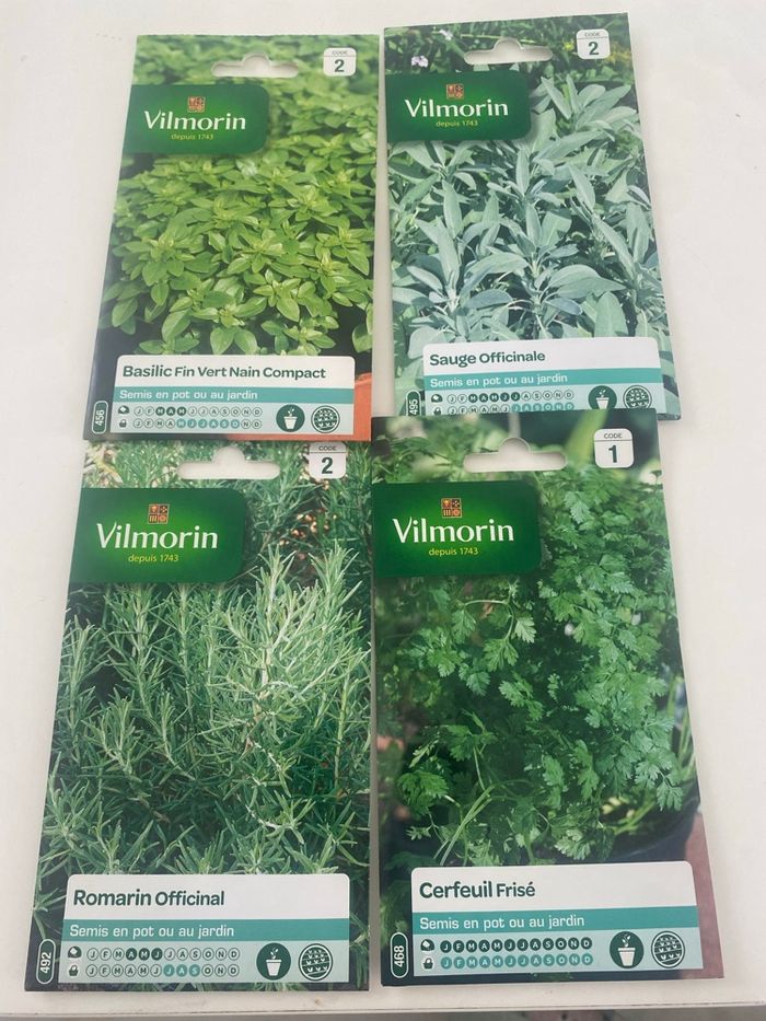 Lot sachet graine vilmorin - photo numéro 3