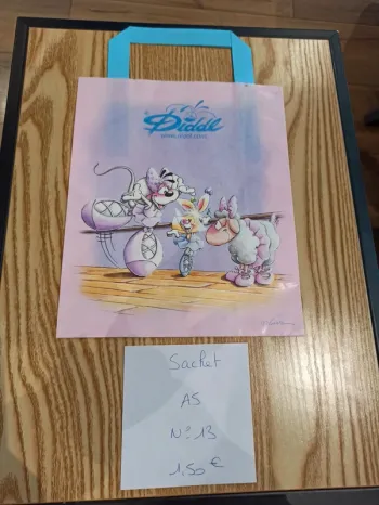 Sachet en papier Diddl A5 avec anses 13 1,50€