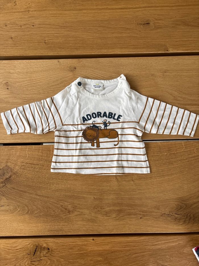 Lot de 5 t-shirt manches longues - photo numéro 2