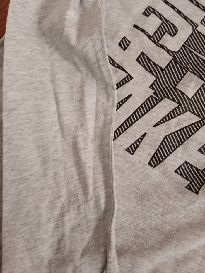 Maillot de corps gris chiné et noir - photo numéro 3