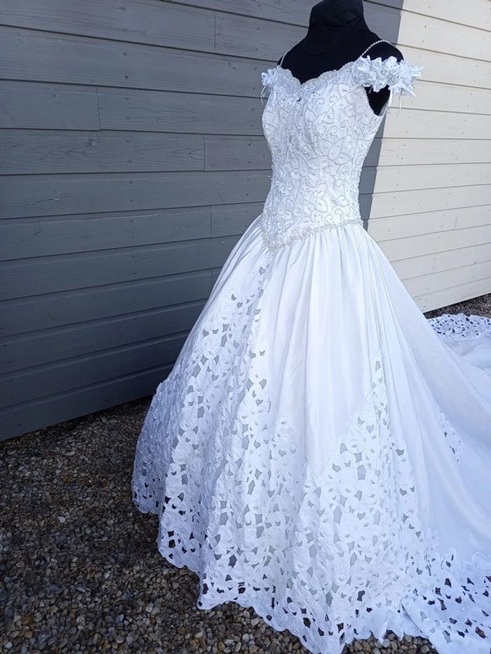 robe de mariée taille 38/40 - photo numéro 12