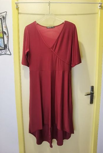 Robe rouge foncé 42 boohoo