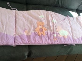 tour de lit bébé  tex tbe