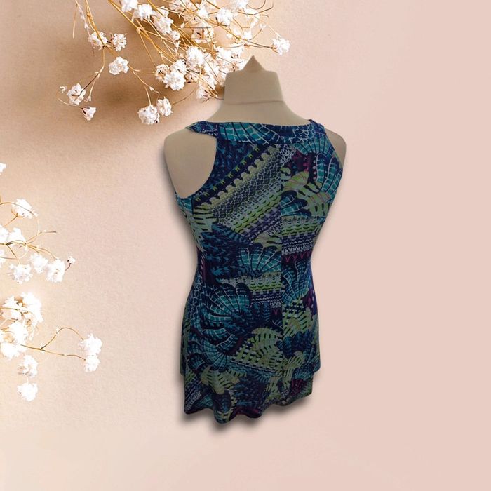 Robe bleue fluide Coline – Taille S – Matière très légère - photo numéro 3