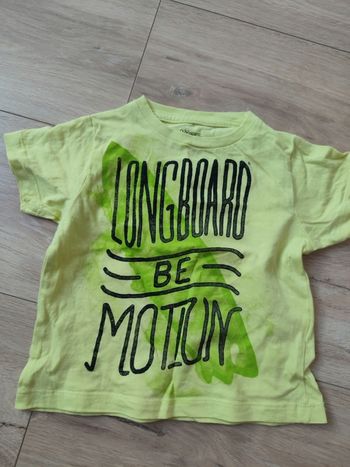 T shirt longboard 2 ans
