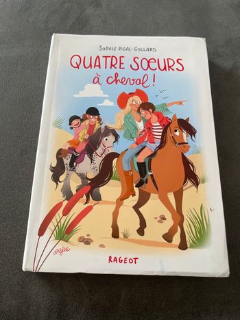 Livre les quatre sœurs à cheval à