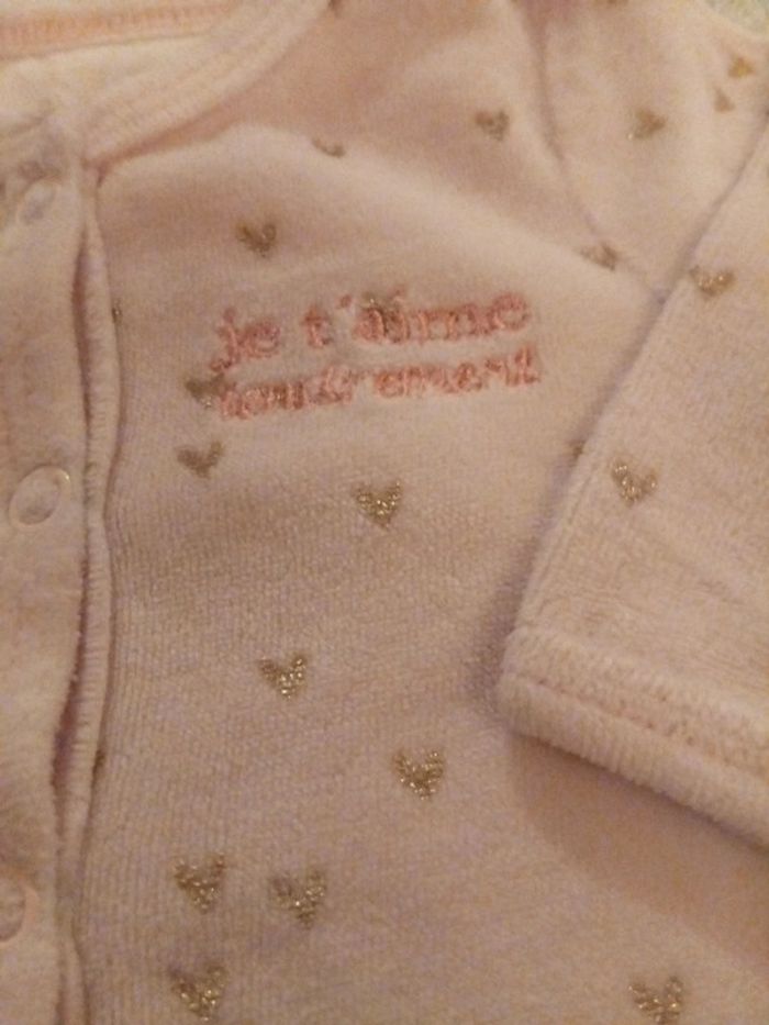 Pyjama coeur je t'aime tellement - photo numéro 3