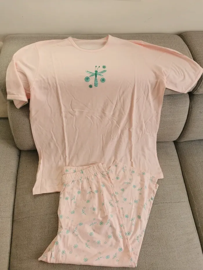 Ensemble pyjama 2 pieces vintage 3 suisses taille XL 42/44 XXL