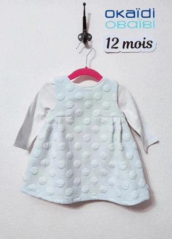 Ensemble bébé fille 12 mois Obaïbi