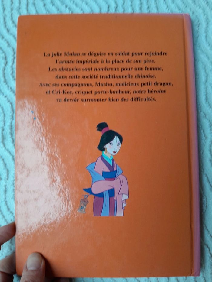 Livre disney mulan - photo numéro 2