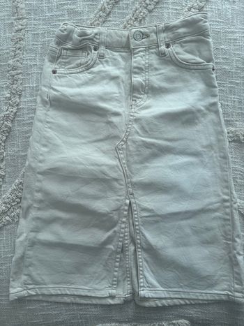 Jupe en jean Zara beige 6 ans