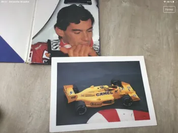 Ayrton senna photo vintage
