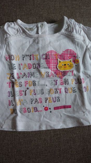 Tee shirt chat Compagnie des Petits