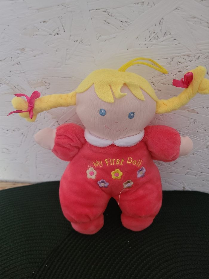 Peluche à suspendre My First Doll de Stephan Baby 23 cm