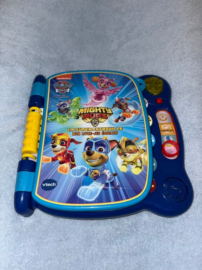 Livre interactif pat patrouille