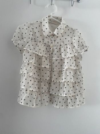 Blouse à pois