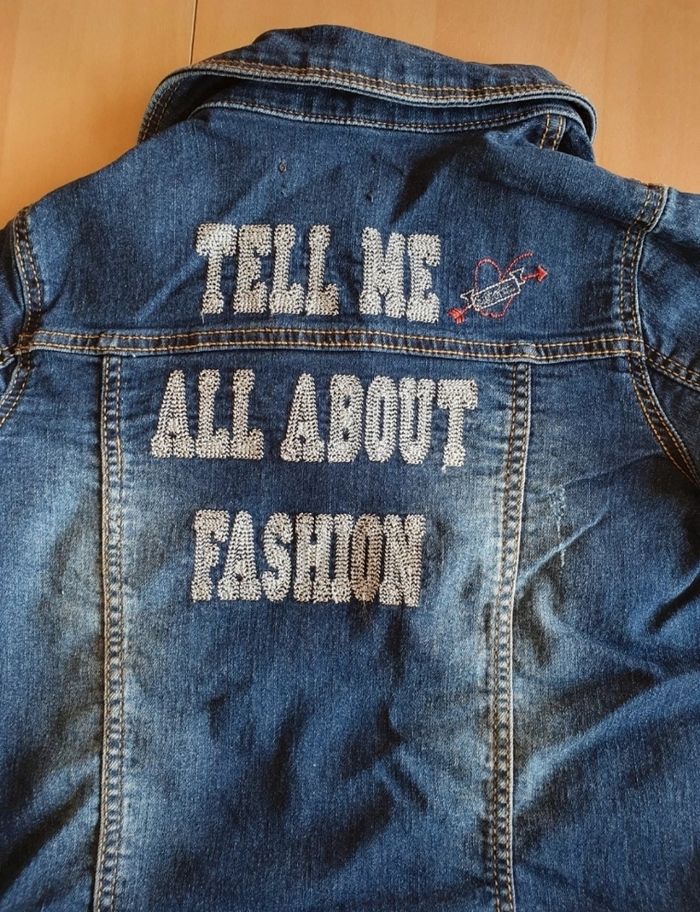 Veste en jean fille 12 ans - photo numéro 4
