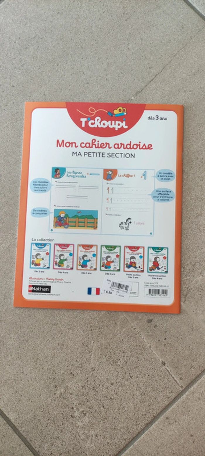 Mon cahier ardoise T'choupi - photo numéro 2