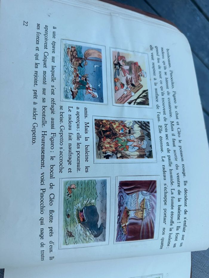 Album ancien complet vignettes images de Beukelaer Disney Pinocchio Gepetto stickers (Panini) - photo numéro 14