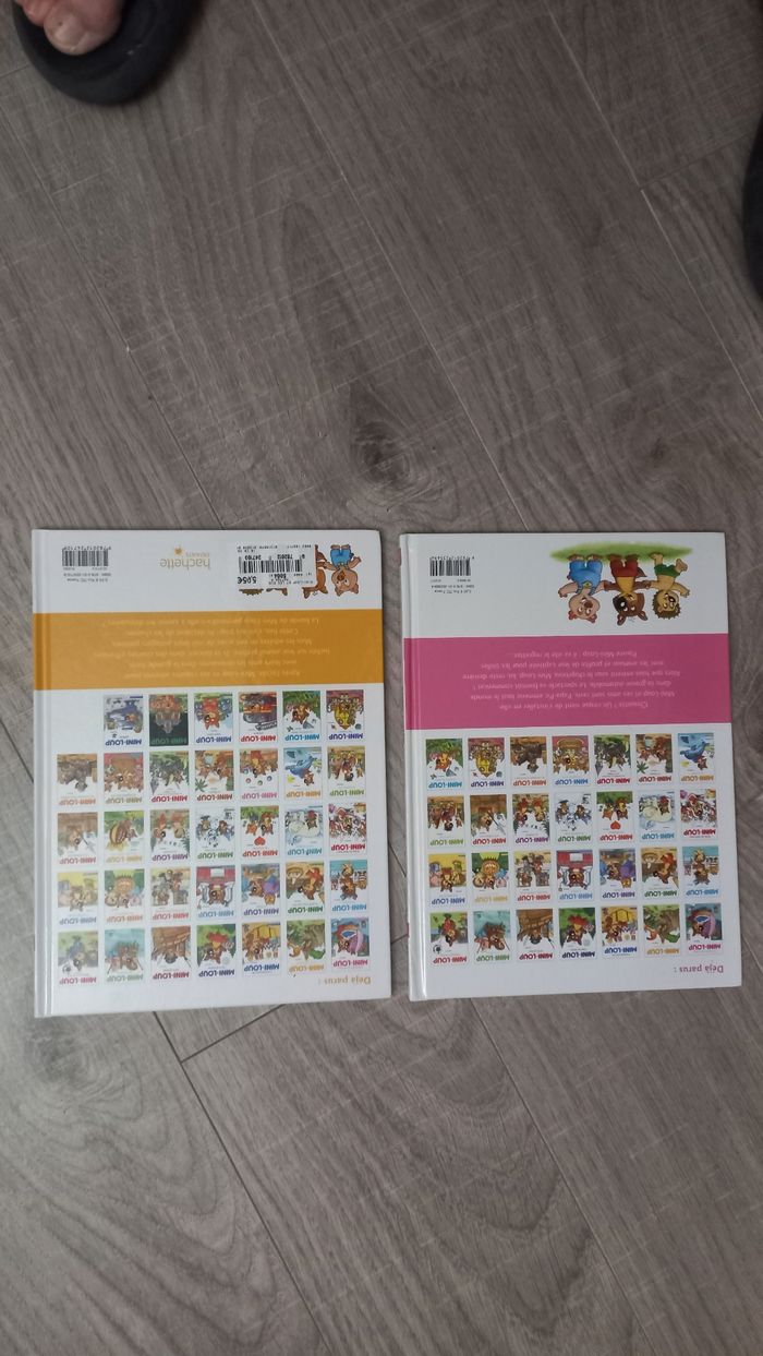 Lot de.2.livres mini loup - photo numéro 2