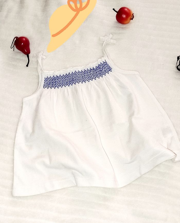 Bout'chou Petit Haut fille 9 mois NEUF