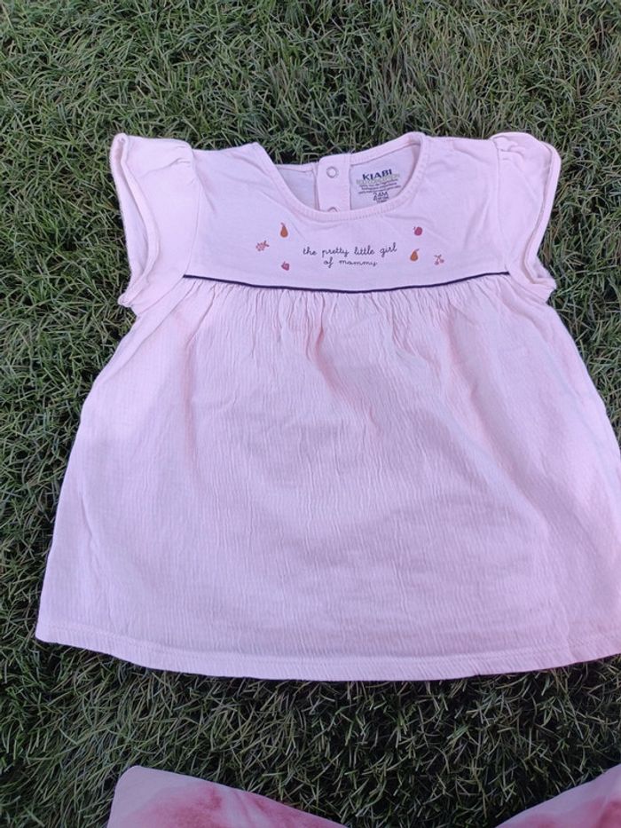 Tee shirt manches courtes 24m